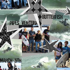 Volcom Butterfish collage