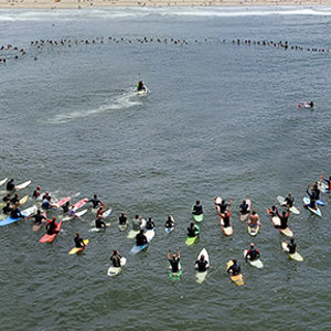 Mike Morgan Paddle Out