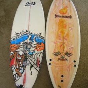 Freestyle art on boards!!