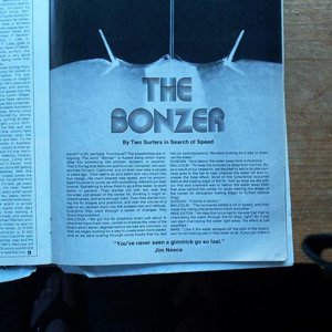 first Bonzer story