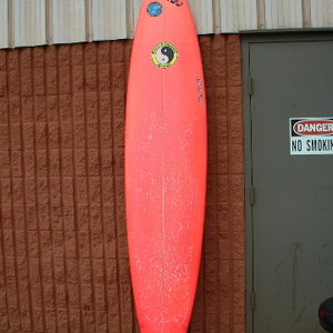 T&C airbrusher's personal quiver of twin fins