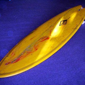 marlin bacon grunion surfboard