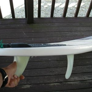5'7" 50/50 waveskate foil