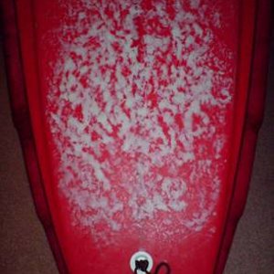 New Board:  Black and White Surfboards Battail Quad