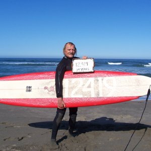 12,419 days 34 years surfing daily