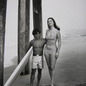 Donlad_Takayama_Bettina_Brenna_Hermosa_Beach_California_1965_by_Leroy_Grann