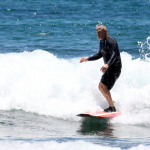 Joe Ewing surfing "Old Mans" in Cabo