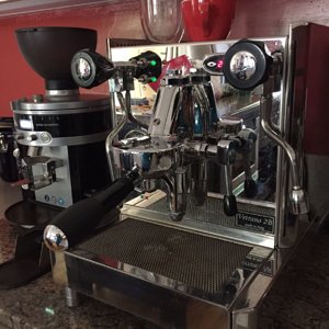 Home brewed espresso
