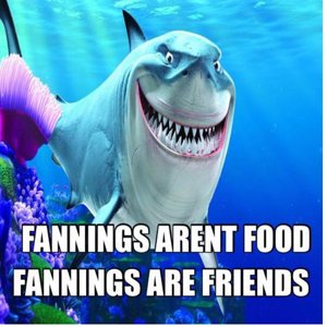 Fannings are friends