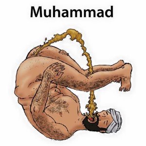 Muhammad Eats Poop