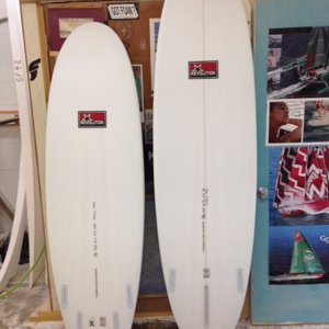 revolutionsurfboards.com 7'2'' cheatera and 6'6'' Frankenmini