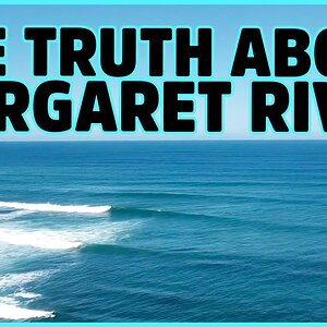 Margaret River has several surf spots. A complete menu for all types of surfers.
