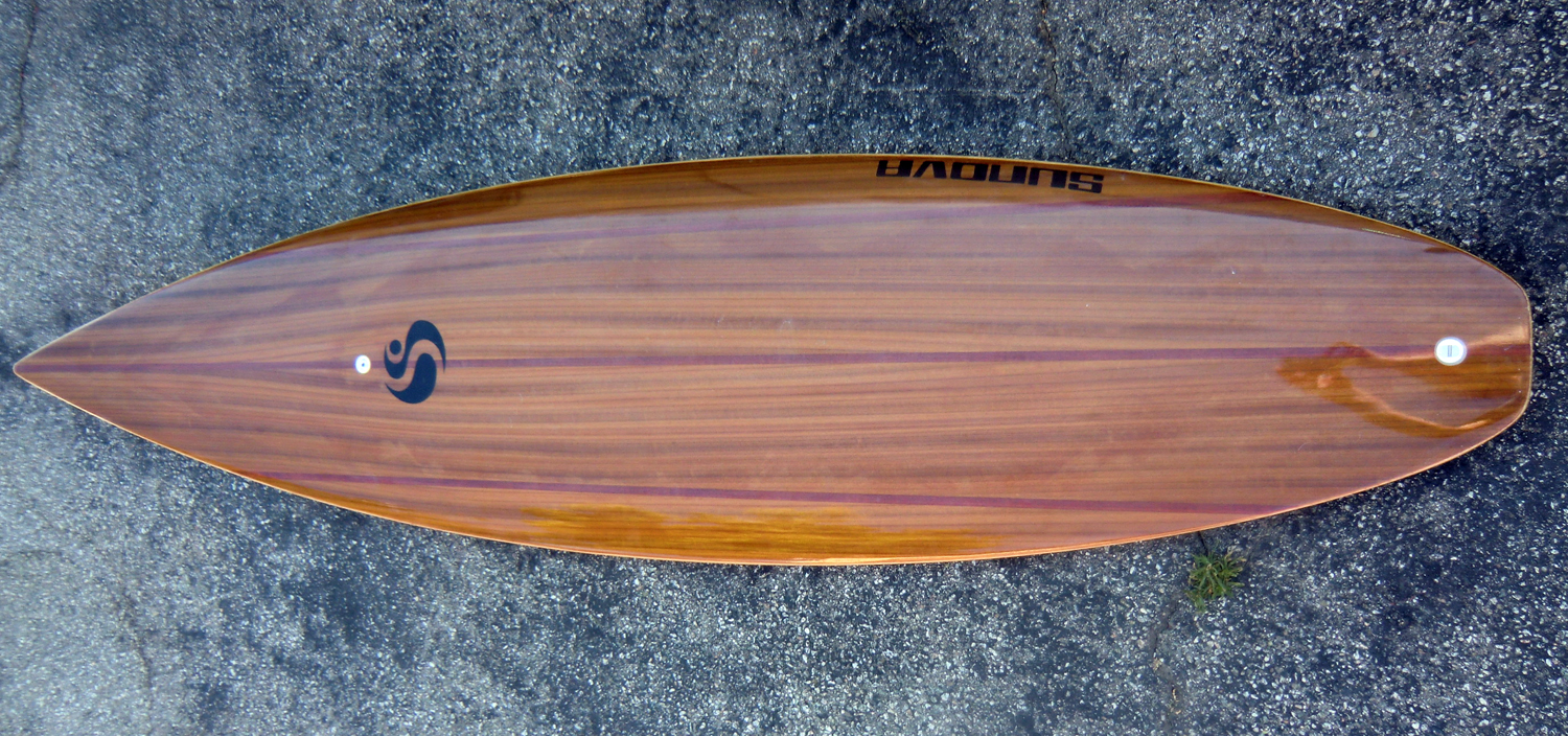 6'6 surfboard - good big wave board