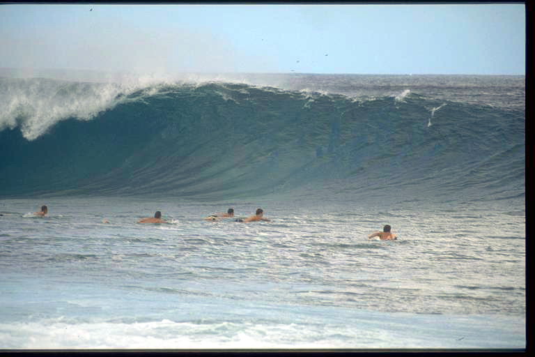 Paddle out