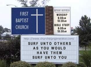 Surf Unto Others